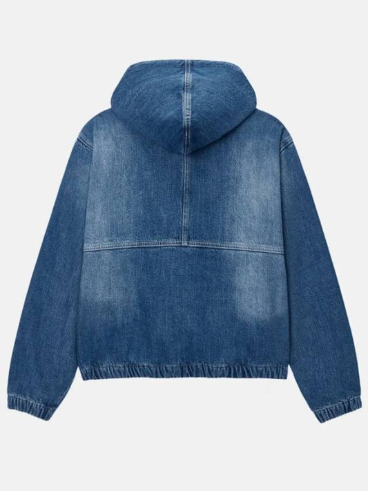 Denim Sherpa Work Jacket Washed Blue 115725 - STUSSY - BALAAN 2