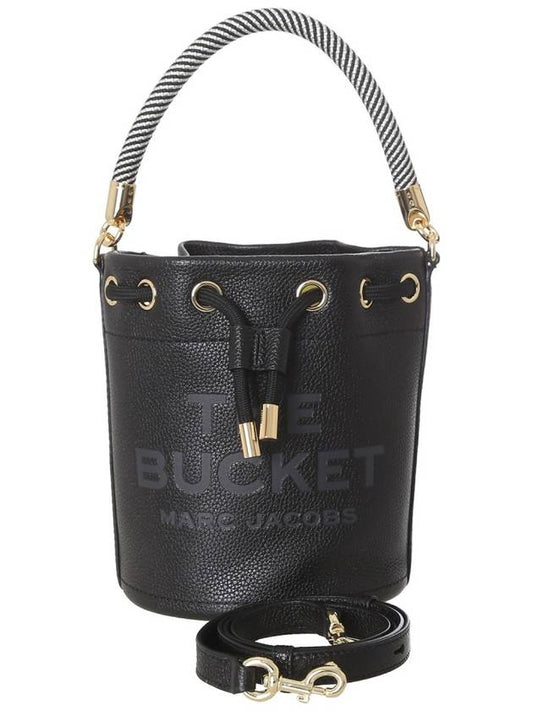 Logo Leather Bucket Bag Black - MARC JACOBS - BALAAN 2