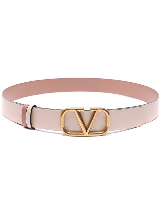 Women's V Logo Signature Doublesided Belt 4W2T0T15 ZFR C34 24S - VALENTINO - BALAAN 4