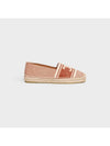 Triomphe Jacquard Canvas Espadrille Rust - CELINE - BALAAN 1