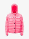 Women's Vinzier Short Down Jacket Pink - MONCLER - BALAAN 2