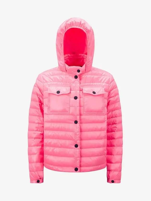 Women's Vinzier Short Down Jacket Pink - MONCLER - BALAAN 2