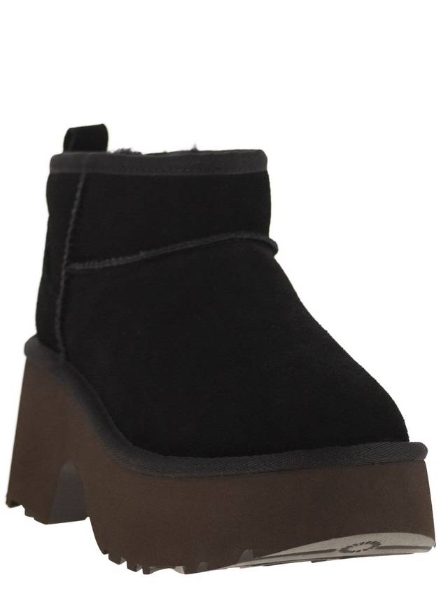 Classic Ultra Mini New Middle Boots Black - UGG - BALAAN 3