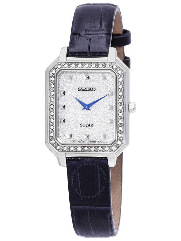 Seiko Conceptual Eco-Drive Diamond Silver Dial Ladies Watch SUP429P1 - SEIKO - BALAAN 1