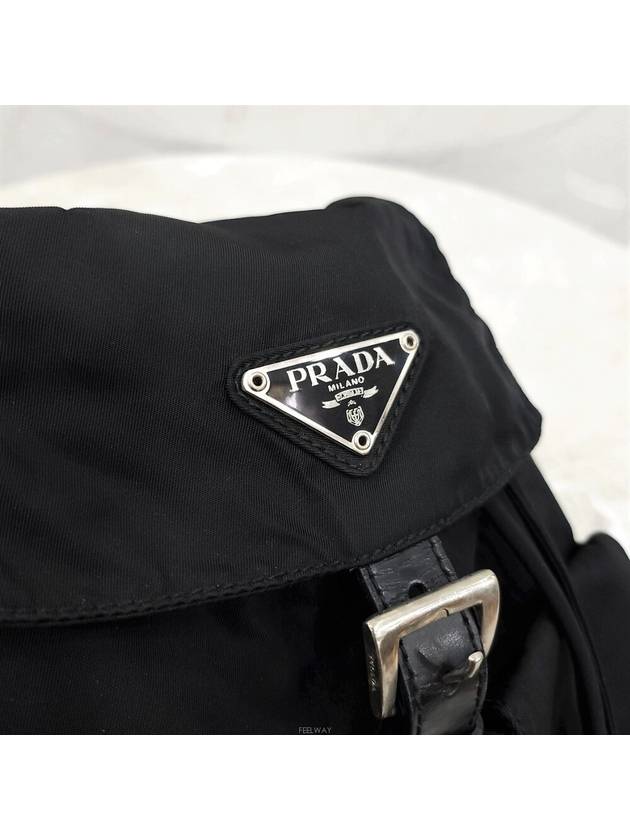 Lux You Two pocket triangle logo Re nylon backpack 1BZ677 - PRADA - BALAAN 5