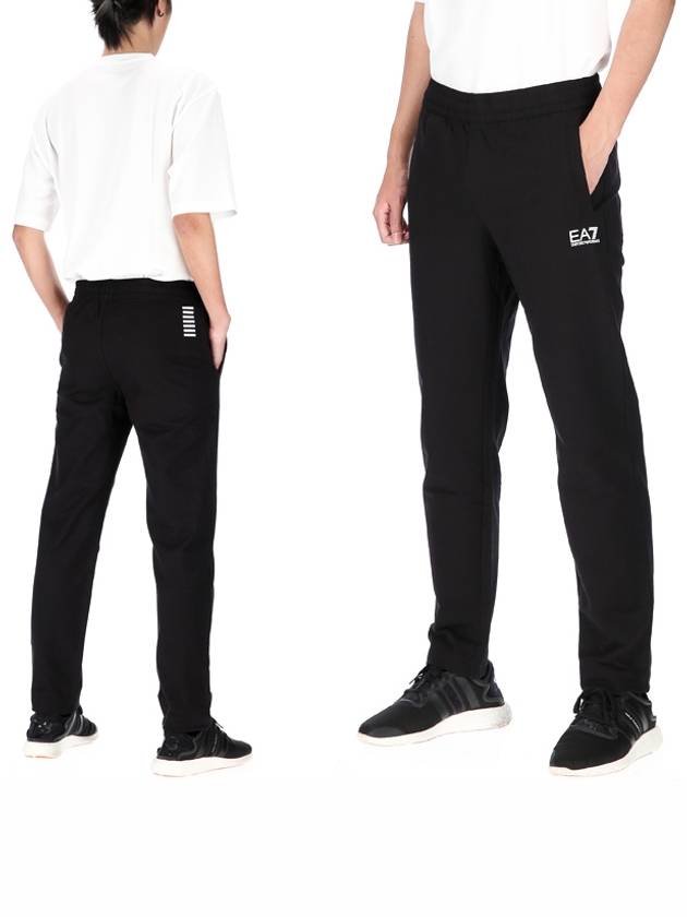 EA7 Core Identity Cotton Jersey Fleece Pants 8NPP51 1200 - EMPORIO ARMANI - BALAAN.