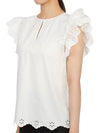 Women's Giulio Blouse White - MAX MARA - BALAAN 5