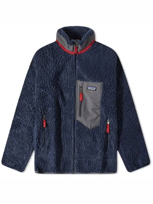 Classic Retro X Fleece Zip-Up Jacket Navy - PATAGONIA - BALAAN 2