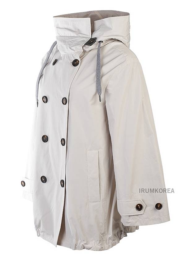 WoMen's Hooded Jacket White - BRUNELLO CUCINELLI - BALAAN 3