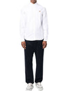 Oxford Institutional Foxhead Patch Button Down Classic Shirt White - MAISON KITSUNE - BALAAN 6