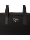 Men's Triangle Logo Briefcase Black - PRADA - BALAAN 9