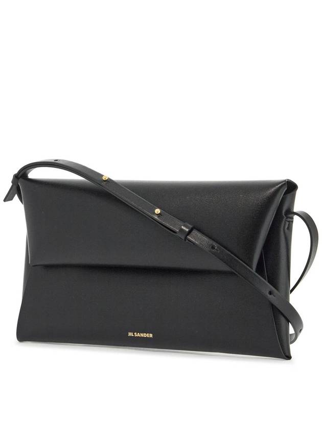 Folded Small Shoulder Bag Black - JIL SANDER - BALAAN 4