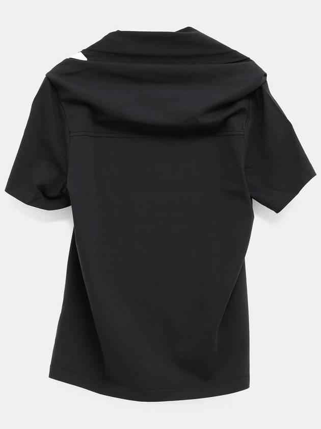 Encore Short Sleeve T Shirt Black - COURREGES - BALAAN 3