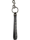 Garavani ROCKSTUD Rockstud detail key holder black - VALENTINO - BALAAN 1