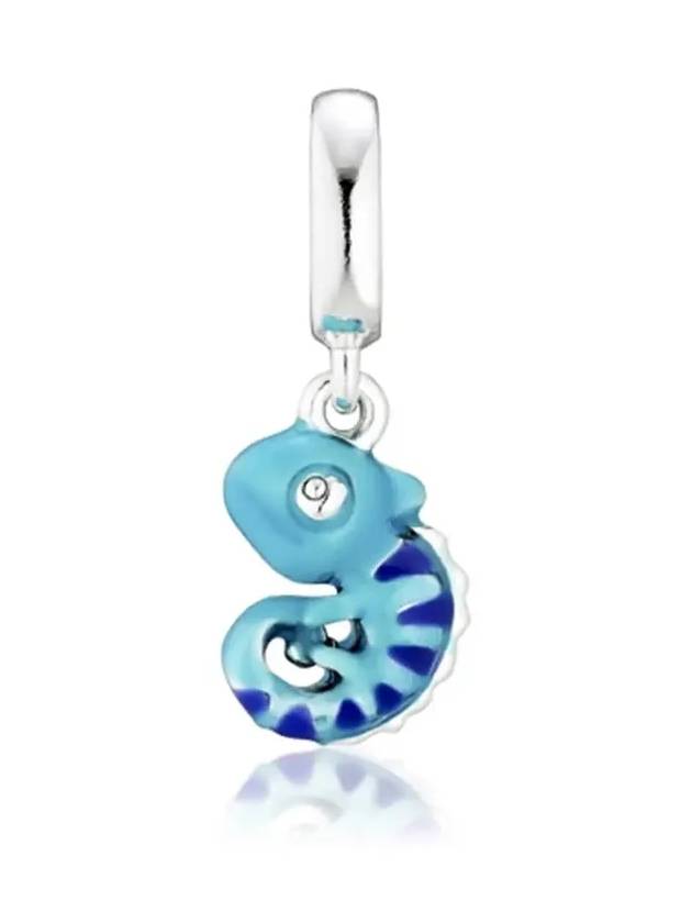 Color Changing Chameleon Dangle Bracelet Charm Blue - PANDORA - BALAAN 4