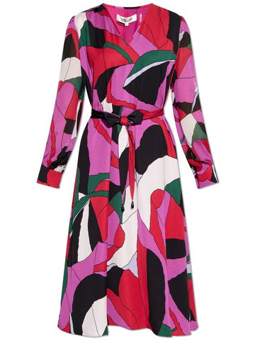 Diane Von Furstenberg Dress Abel, Women's, Multicolour - DIANE VON FURSTENBERG - BALAAN 1