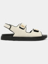 4G Logo Plaque Sandals Beige - GIVENCHY - BALAAN 4