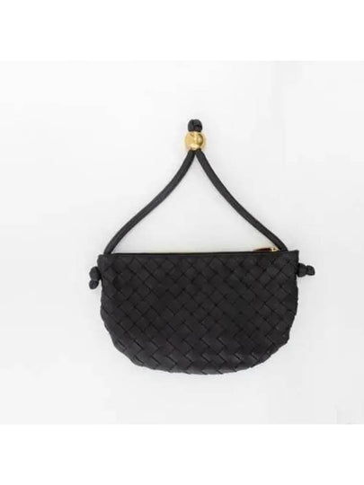 Turn Intrecciato Leather Pouch Tote Bag Potion - BOTTEGA VENETA - BALAAN 2