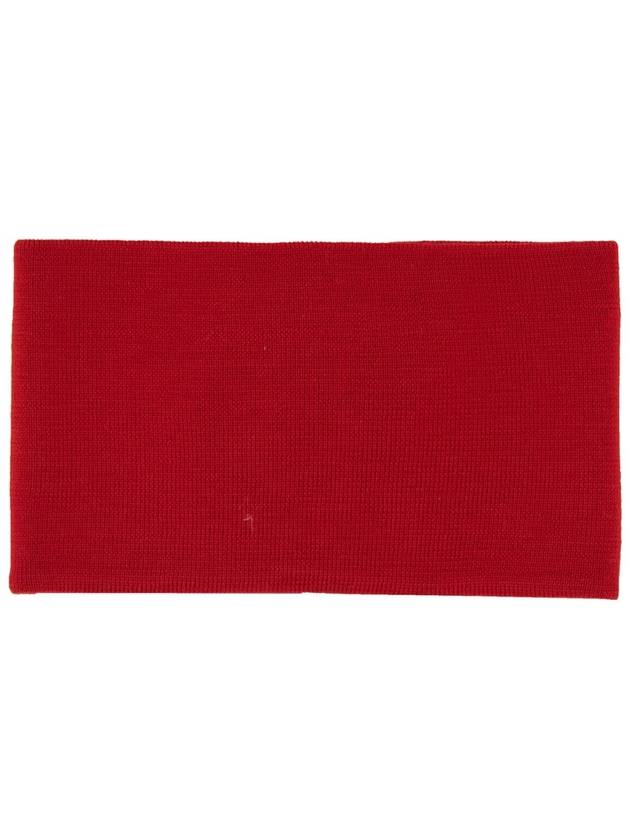 Zip Up Wool Neckband Bright Red - JW ANDERSON - BALAAN 3