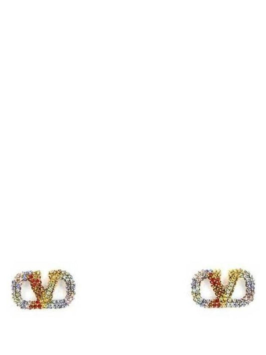 Garavani Earrings 3W2J0F85SXS MQ1 Multicolored - VALENTINO - BALAAN 2