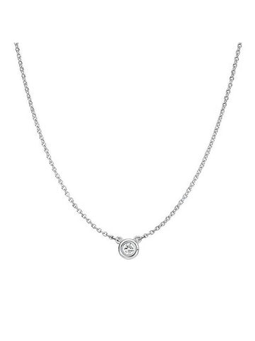 Diamonds By The Yard Pendant Necklace Silver - TIFFANY & CO. - BALAAN 1