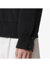 Milano Stitch 4-Bar Cardigan Black - THOM BROWNE - BALAAN 7