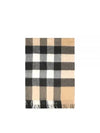 Classic Check Cashmere Muffler Beige - BURBERRY - BALAAN 2