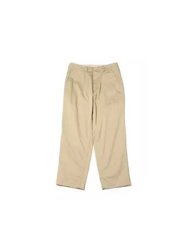 Wide Chino Pants SUCS401E KK KHAKI - NANAMICA - BALAAN 1