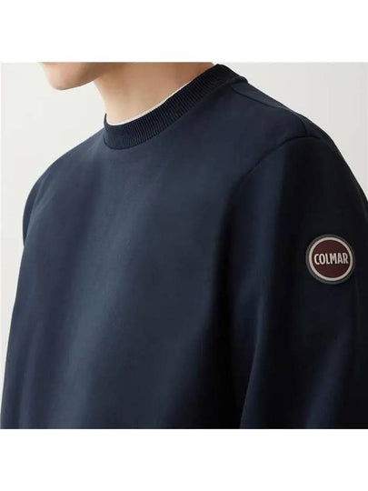 Logo Patch Sweatshirt Navy - COLMAR - BALAAN 2