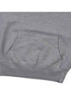 Heart Logo Cotton Hoodie Grey - AMI - BALAAN 8