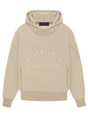 Essential The Black Hood Beige Men - FEAR OF GOD ESSENTIALS - BALAAN 1