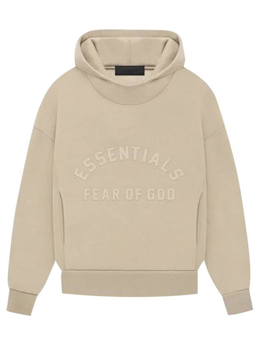 Essential The Black Hood Beige Men - FEAR OF GOD ESSENTIALS - BALAAN 1