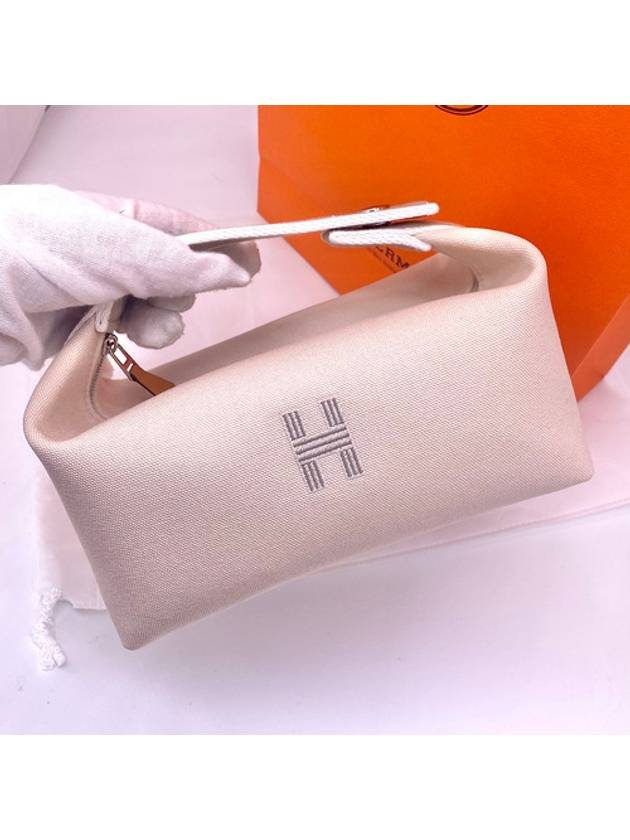 Bride A Brac Small Pouch Bag Naturel - HERMES - BALAAN 4