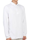 Ice Nylon Sun Golf PK Long Sleeve T-Shirt White - G/FORE - BALAAN 4