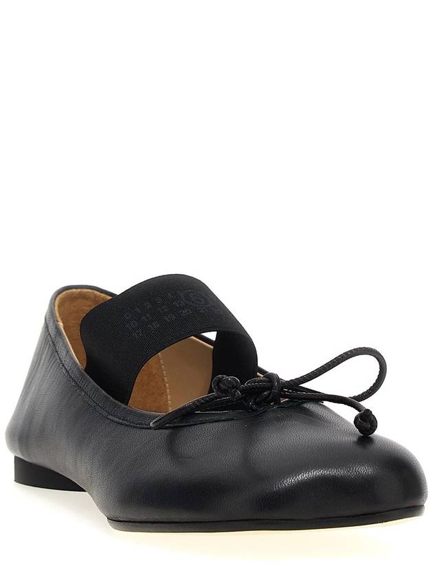 Anatomic Leather Ballerina Black - MAISON MARGIELA - BALAAN 3