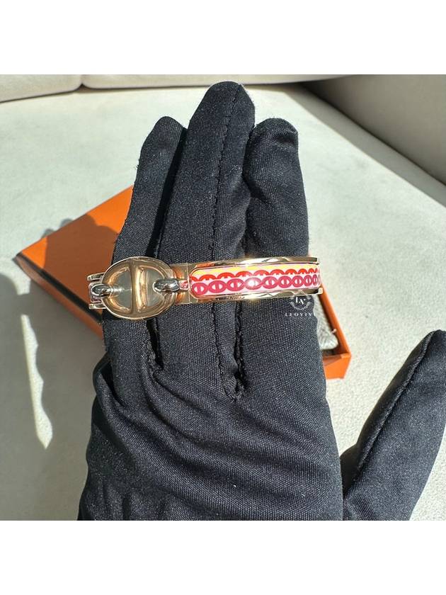 Mini Click Chaine Dancre Bracelet Rose Gold - HERMES - BALAAN 10