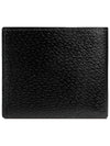 GG Marmont Leather Bi Fold Wallet Black Gold - GUCCI - BALAAN 3