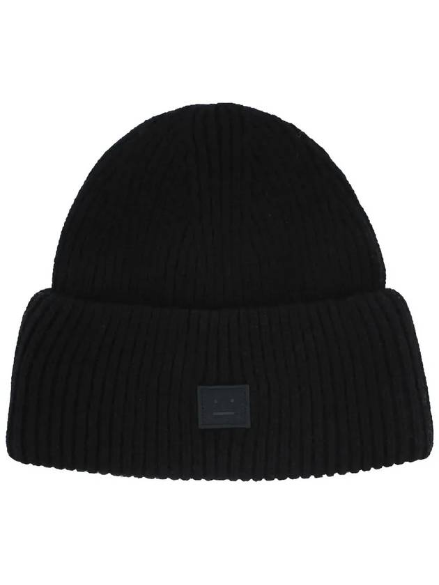 Small Face Logo Beanie Black - ACNE STUDIOS - BALAAN 3