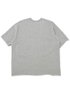 VINTAGE P DYEING CUT OUT BOX 1 2 TEE Gray - A NOTHING - BALAAN 5