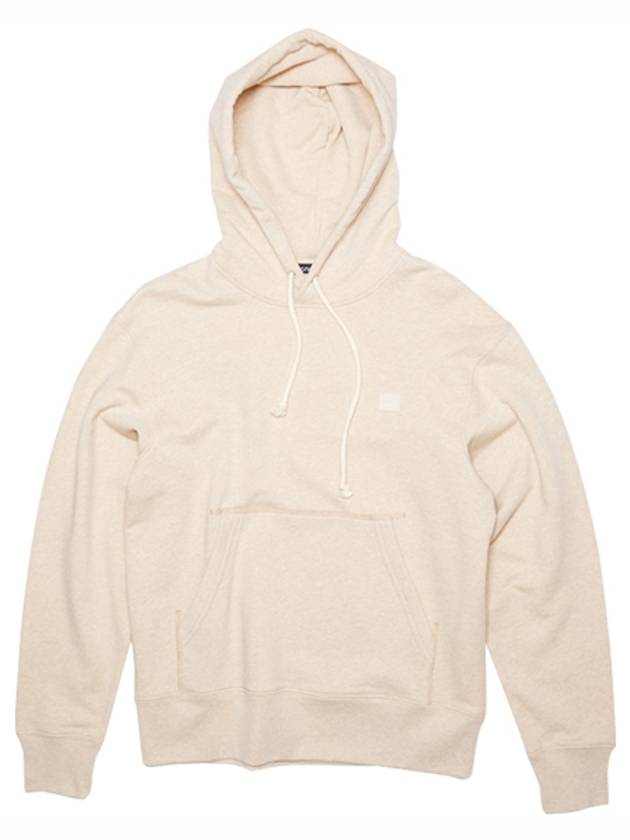 Face Patch Logo Hoodie Oatmeal - ACNE STUDIOS - BALAAN 2