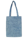 Flock Logo Rue Eco Tote Bag Blue - A.P.C. - BALAAN 3