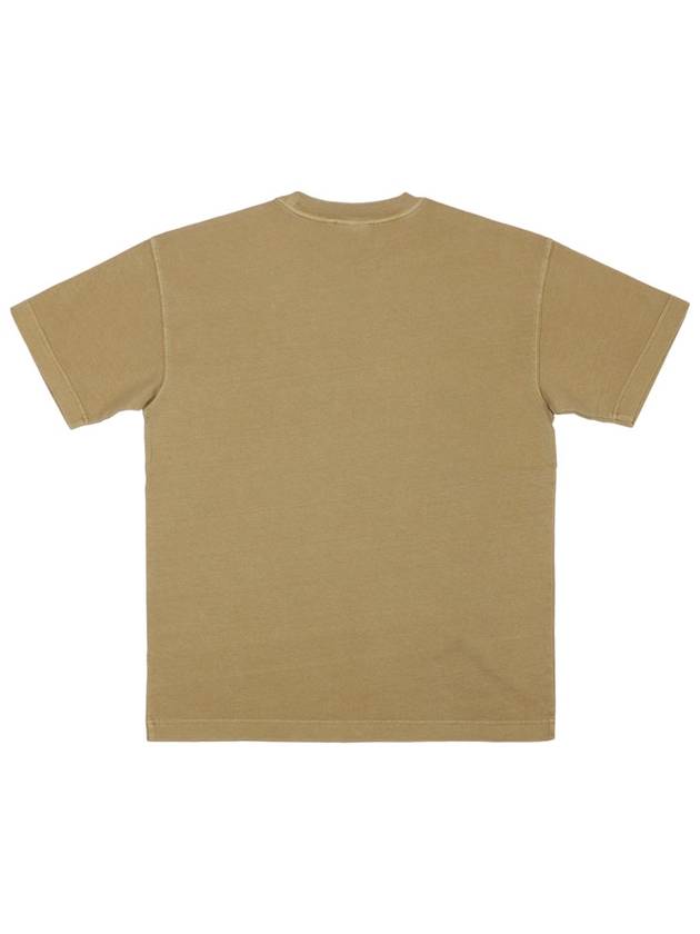 Relaxed Fit Nelson Short Sleeve T-Shirt Beige - CARHARTT WIP - BALAAN 3