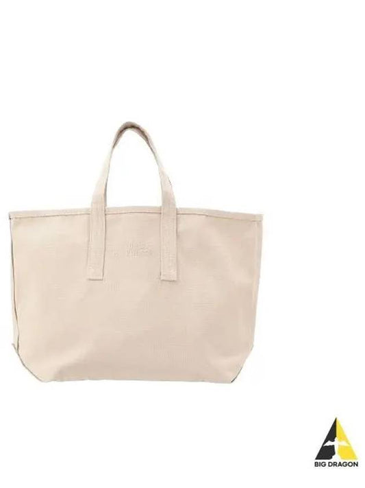 24 SMALL EMBROIDERED LOGO TOTE BAG DOVE 737 - STUDIO NICHOLSON - BALAAN 1