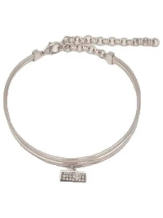 MM6 Slim Chain Bracelet Silver - MAISON MARGIELA - BALAAN 1