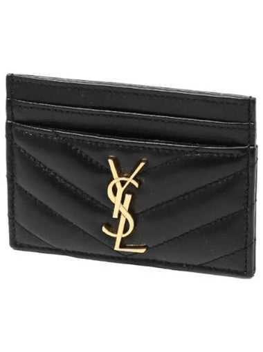 Matelasse card case - SAINT LAURENT - BALAAN 1