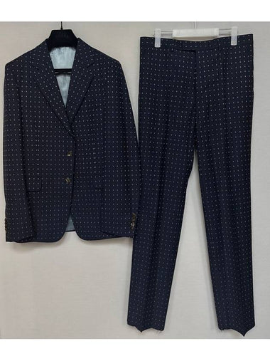 Straight fit G dot wool suit 48 - GUCCI - BALAAN 1