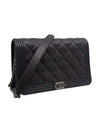 Women s AP1117 Black Caviar Boy Bag WOC Chain Cross - CHANEL - BALAAN 2