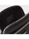 nylon smartphone case mini bag black - PRADA - BALAAN 4