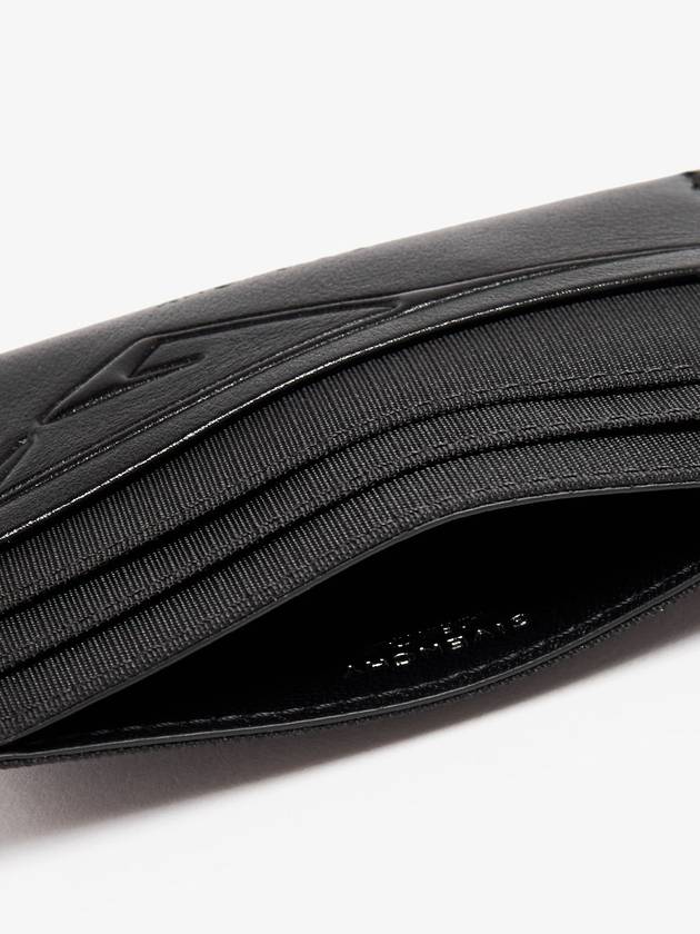 G Trail Leather Card Wallet Black - GIVENCHY - BALAAN 5