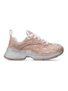 Vibe Oblique Transparent Rubber Low Top Sneaker Nude - DIOR - BALAAN 1